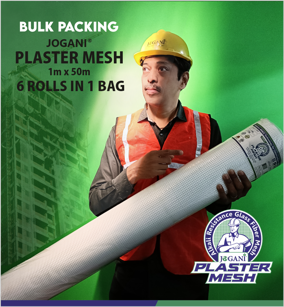 Bulk Packing JOGANI Plaster Mesh 1m x 50m 6 Rolls in 1 Bag